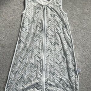 Gray Chevron Sleep Sack